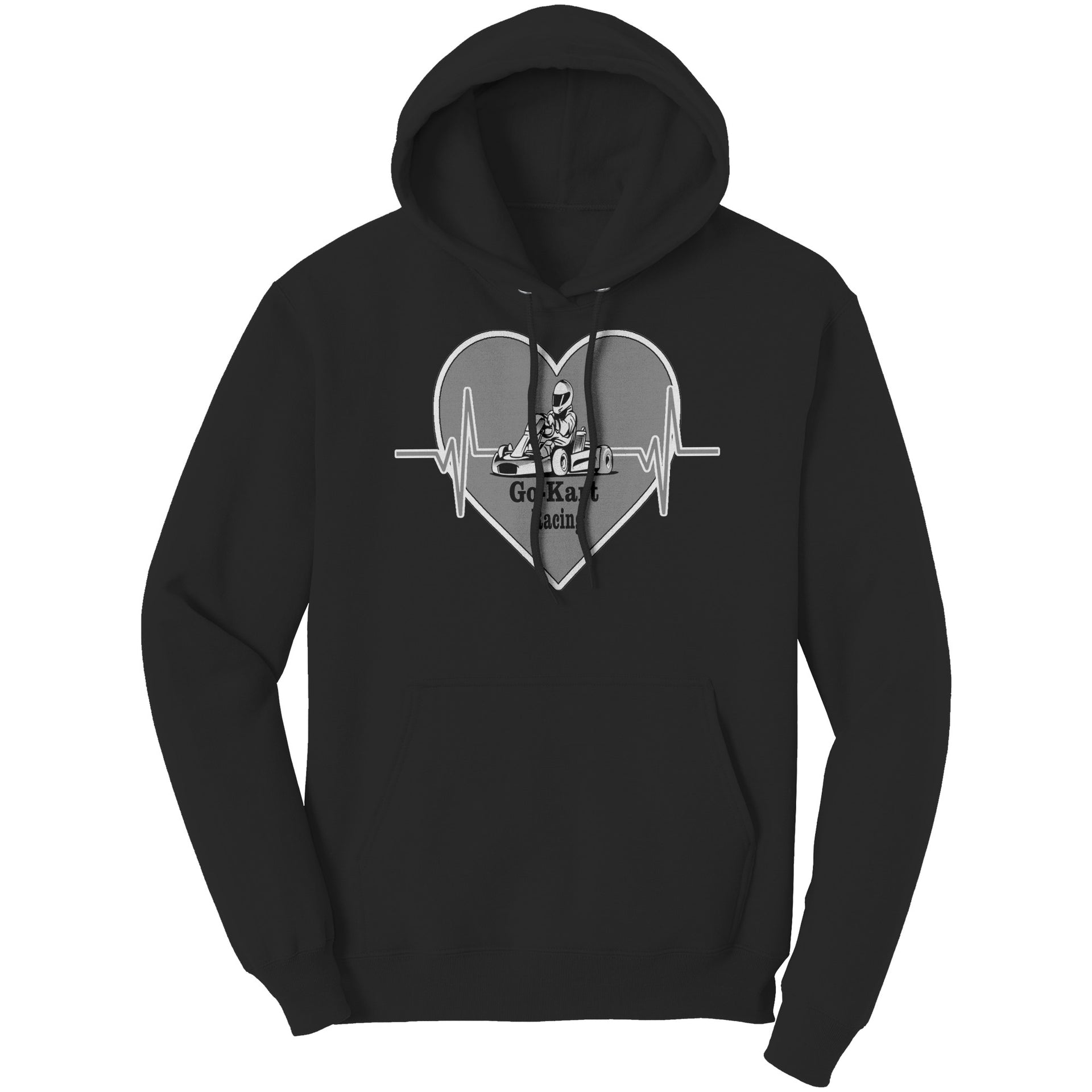 Go-Kart Racing Heart T-Shirts