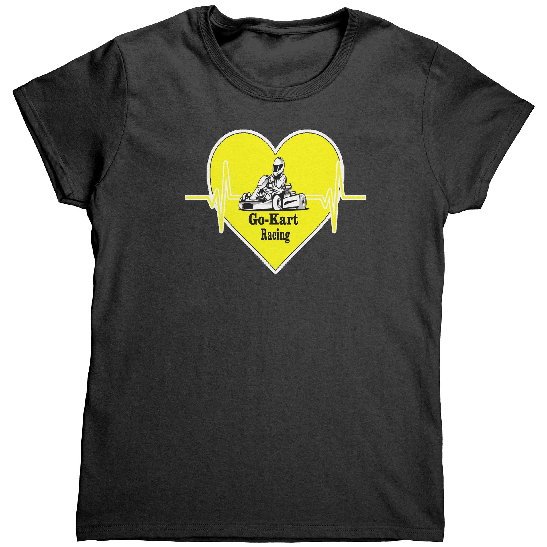 Go-Kart Racing Heart T-Shirts