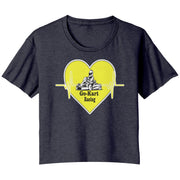 Go-Kart Racing Heart T-Shirts