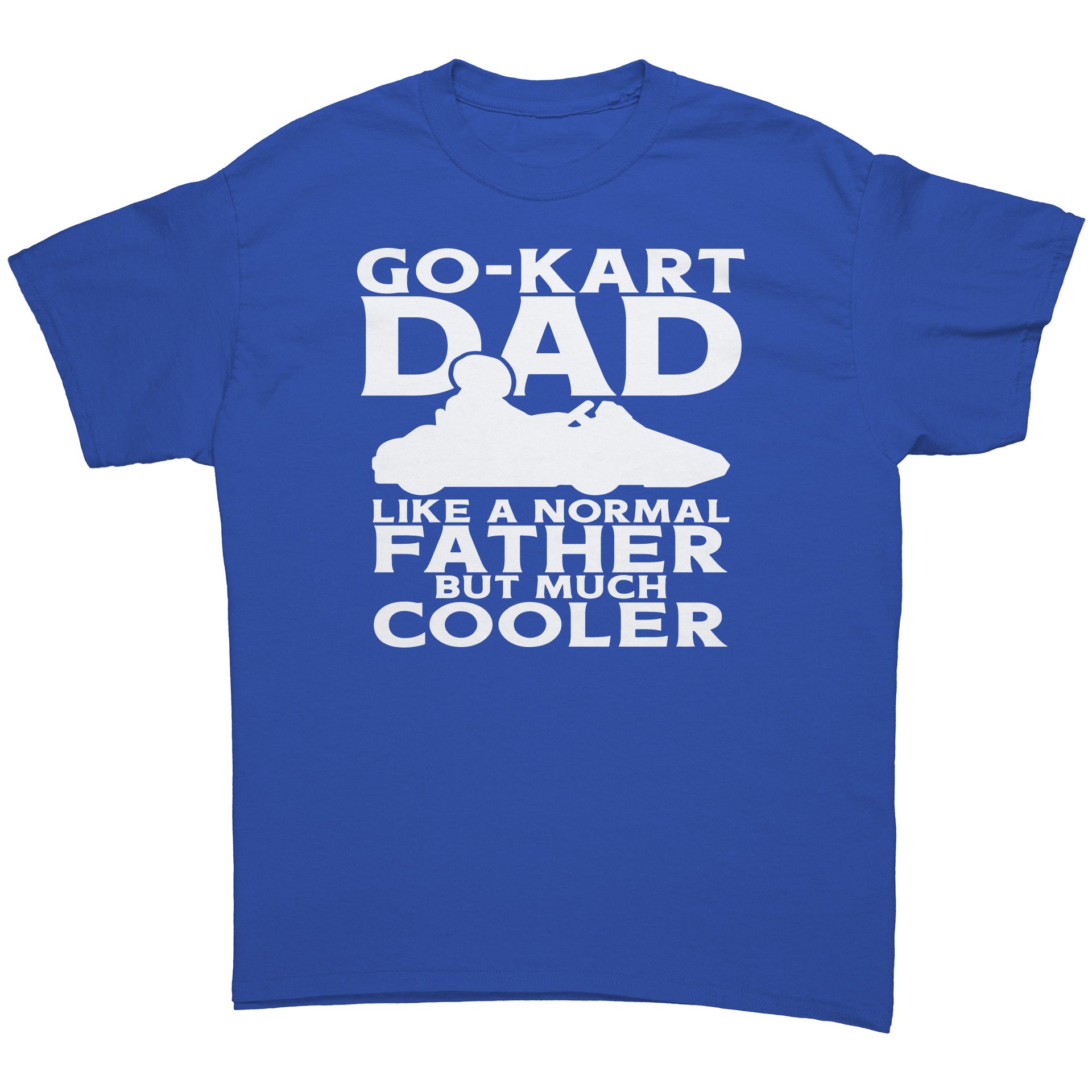 go Kart racing dad t-shirts