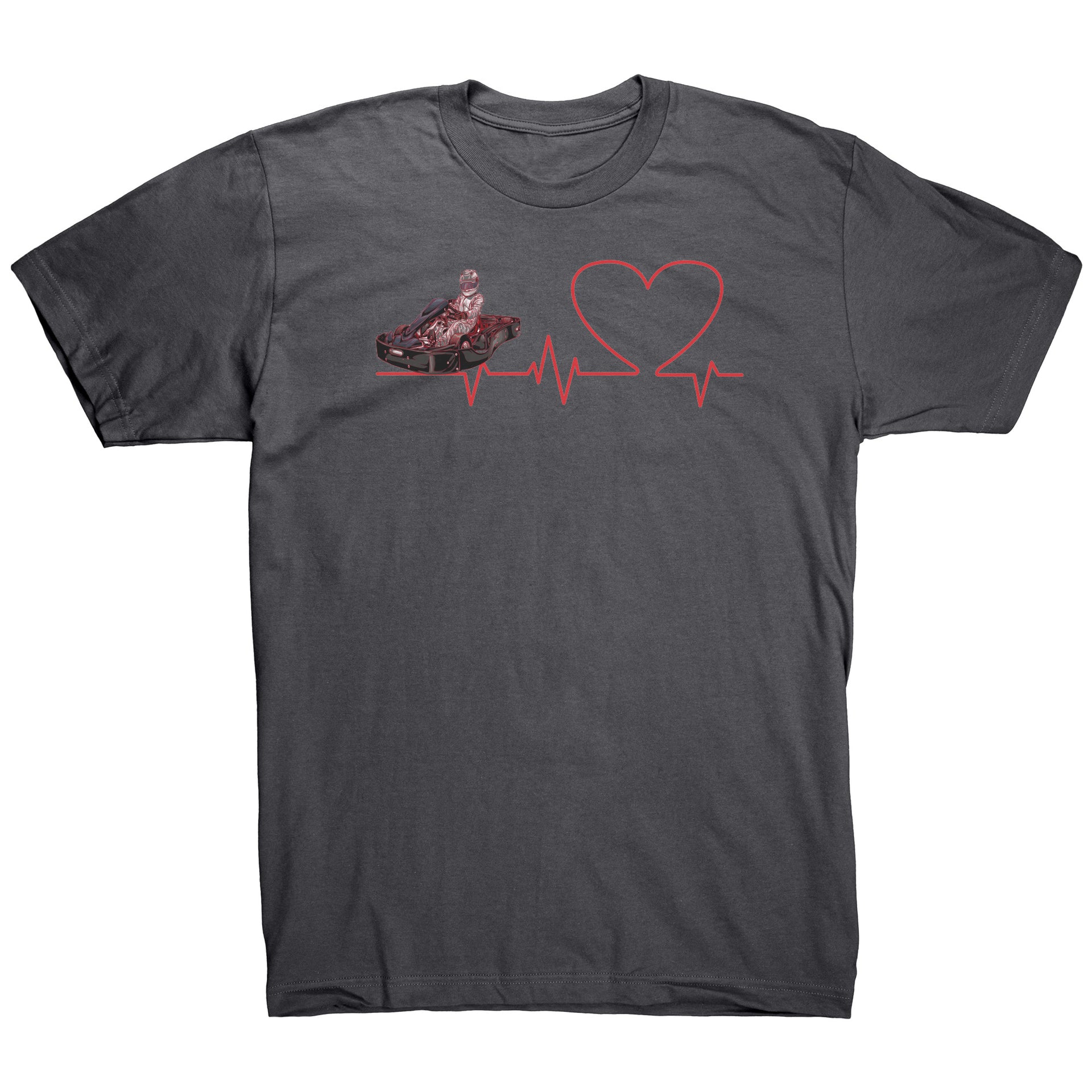 Go Kart Heartbeat T-Shirts