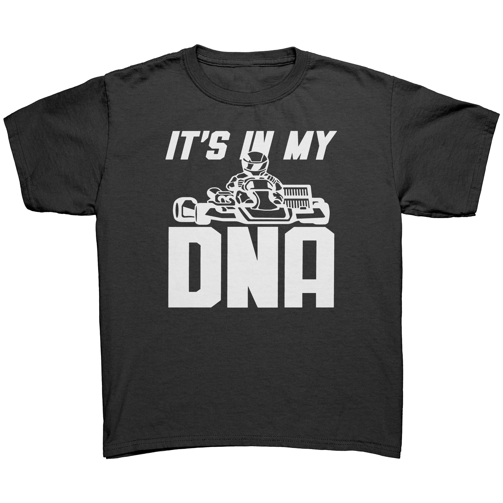 kart racing kids t-shirts