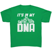 kart racing kids t-shirts