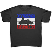 kart racing kids t-shirts