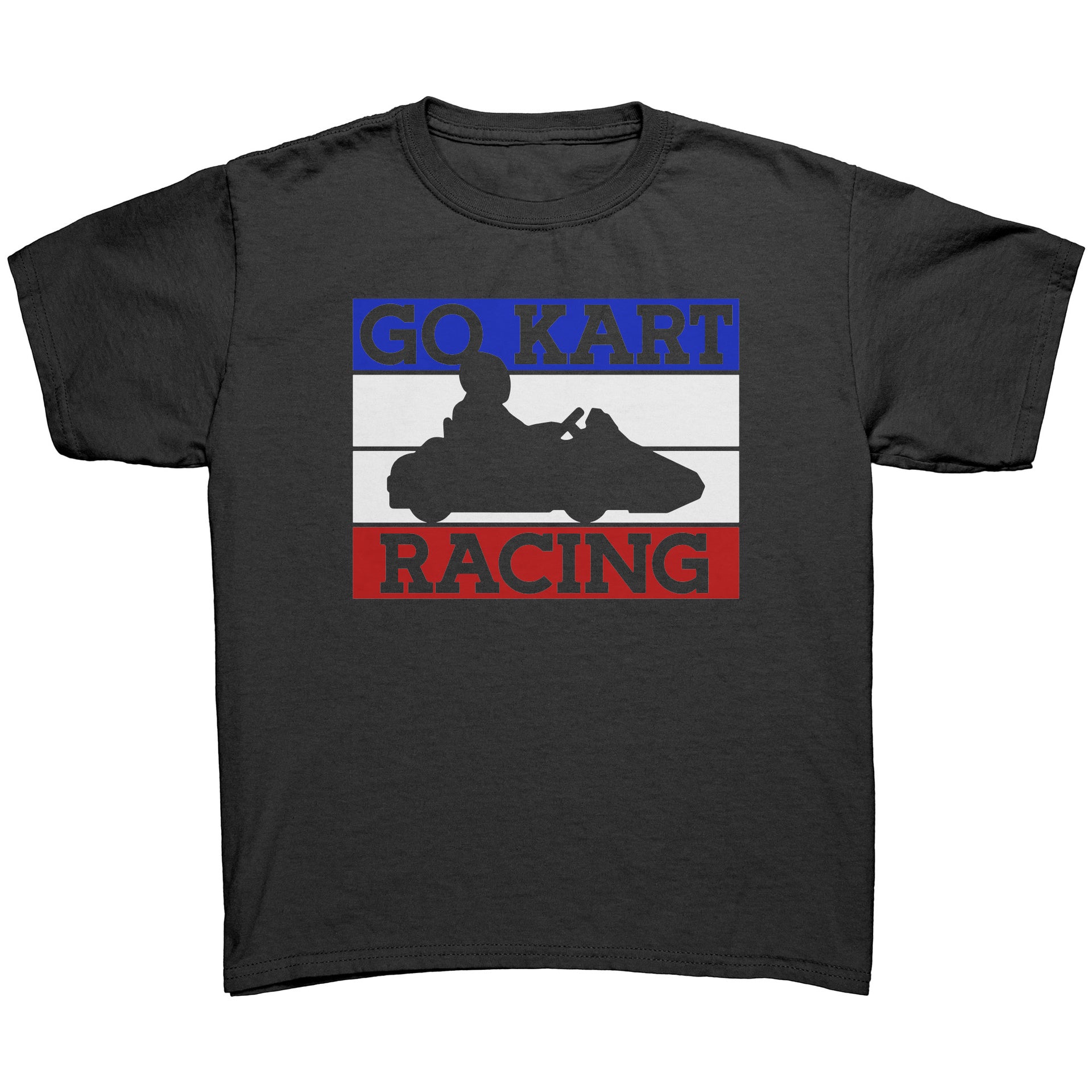 kart racing kids t-shirts