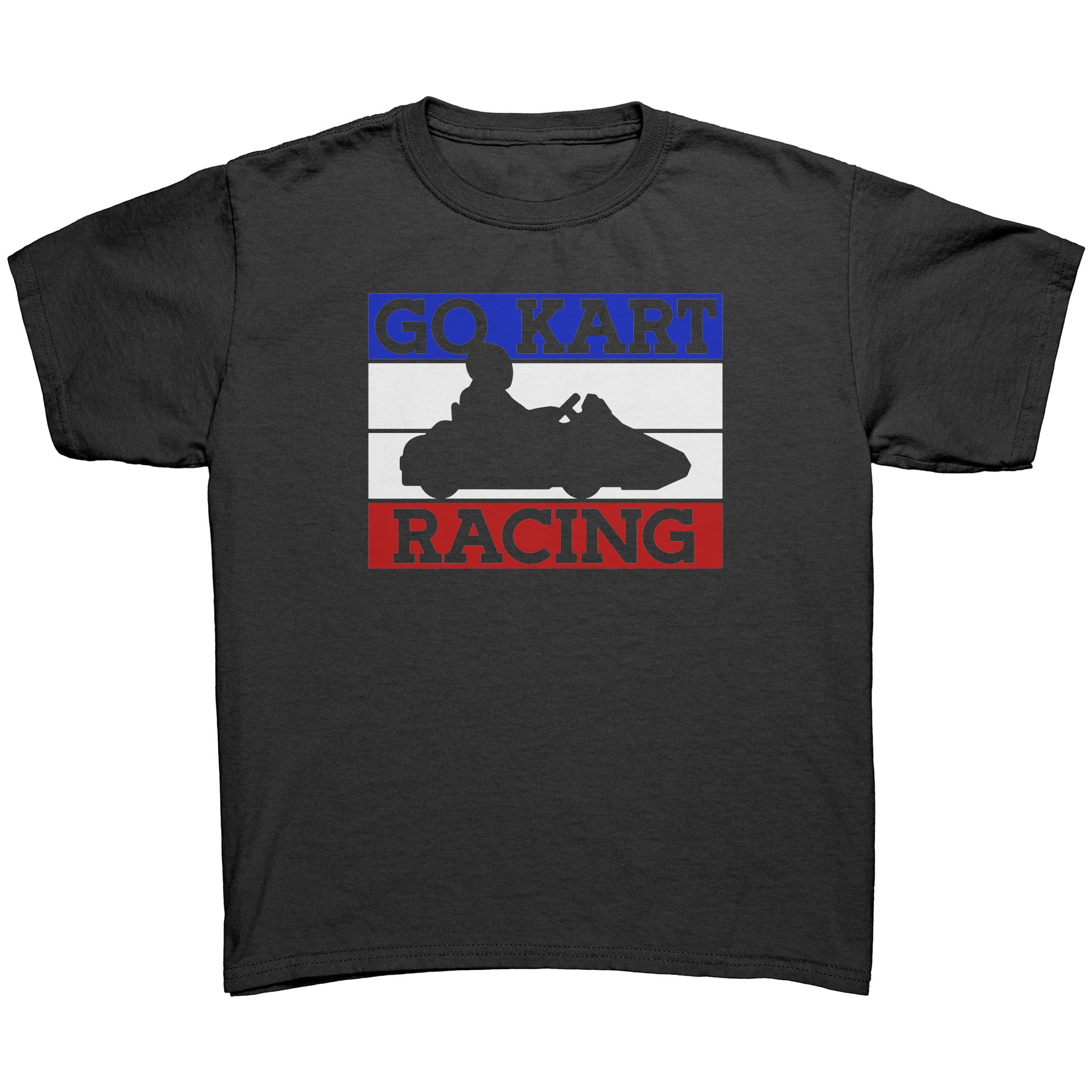 kart racing kids t-shirts