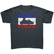 kart racing kids t-shirts