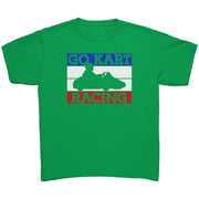 kart racing kids t-shirts