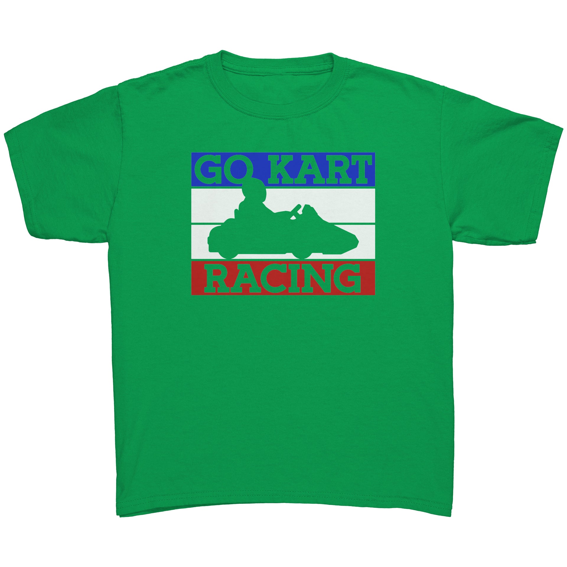 kart racing kids t-shirts