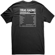 Drag Racing Nutrition Facts T-Shirts/Hoodies/Tanks