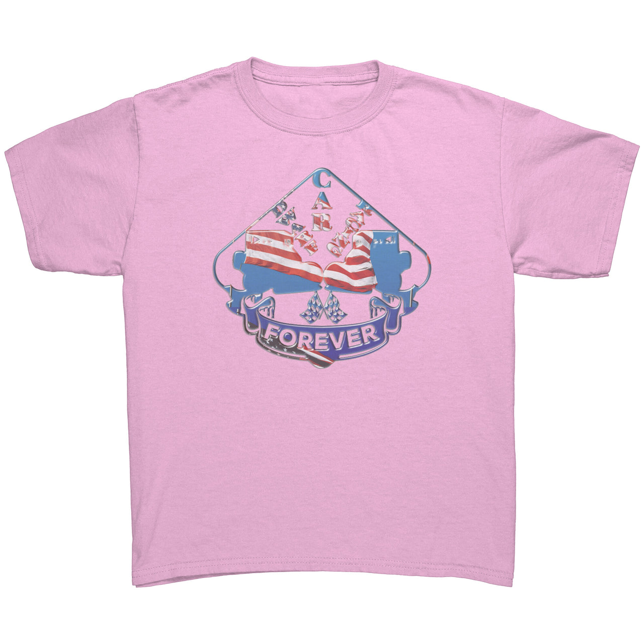 USA Dwarf Car Racing Youth T-Shirts/Hoodies