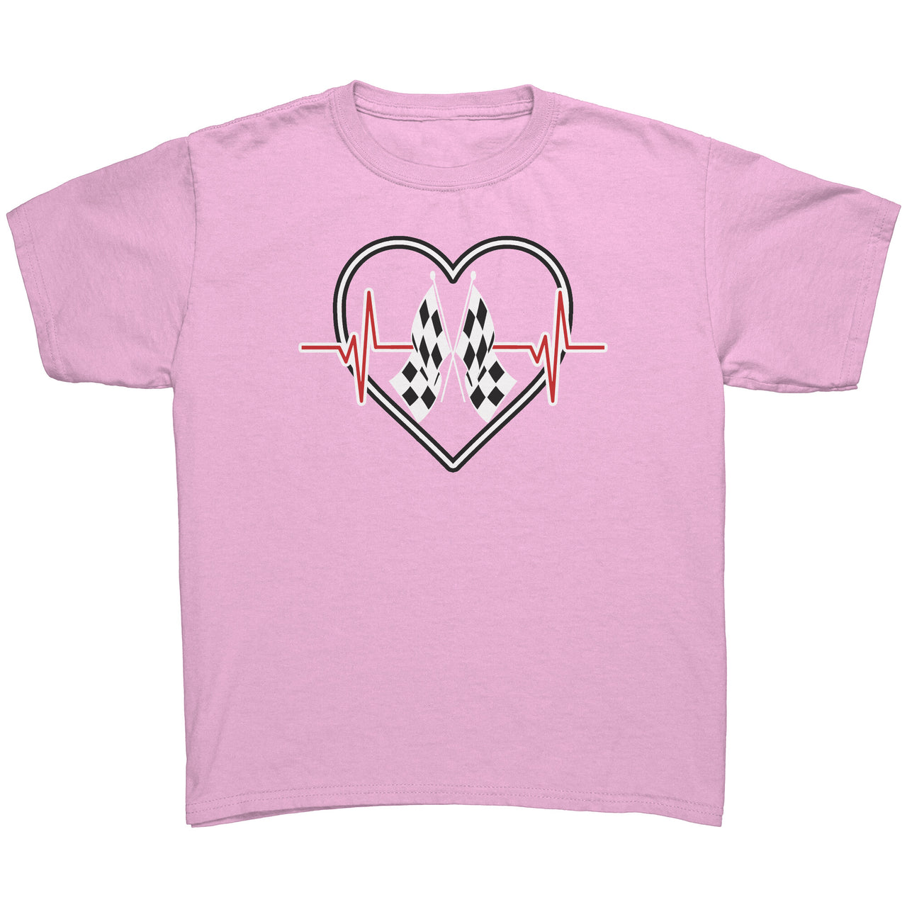 Racing Heartbeat Youth T-shirts/Hoodies