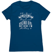 racing girl t-shirts