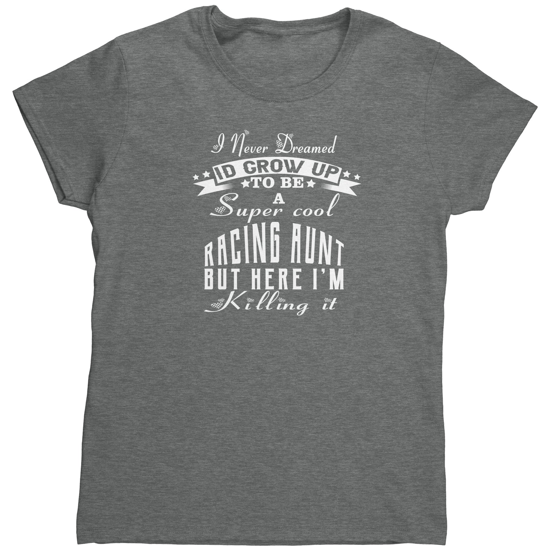 racing aunt t-shirts