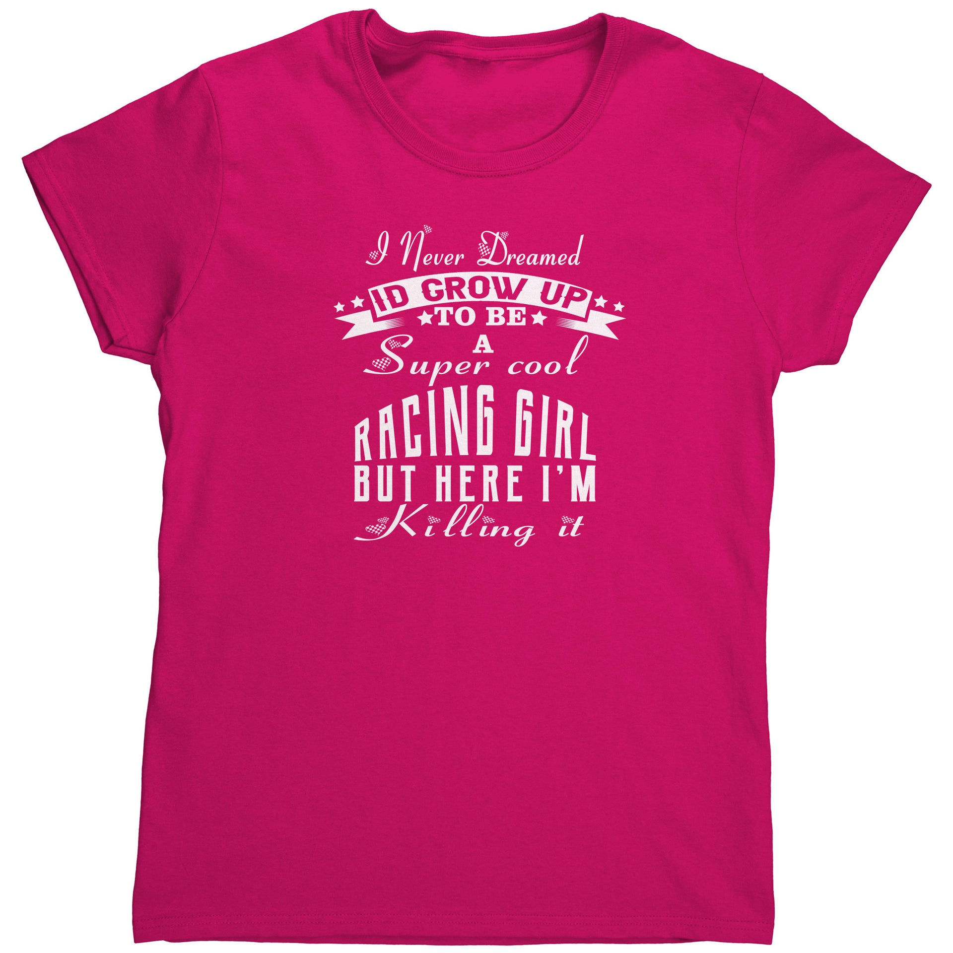 racing girl t-shirts