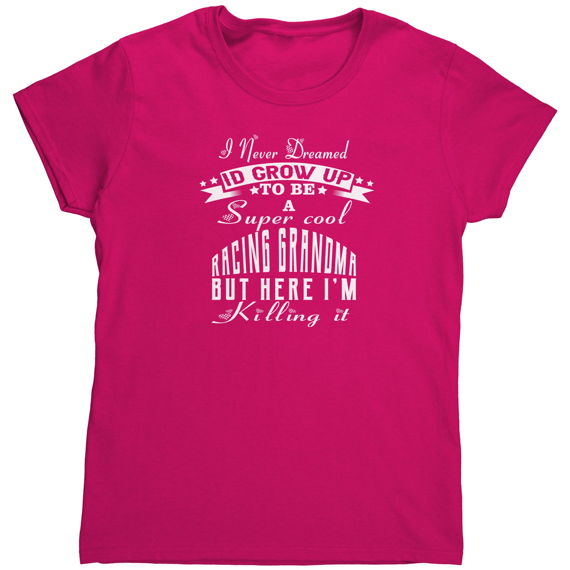 racing grandma t-shirts