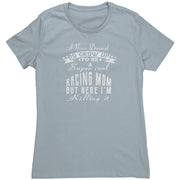 racing mom t-shirts