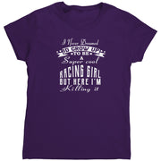 racing girl t-shirts