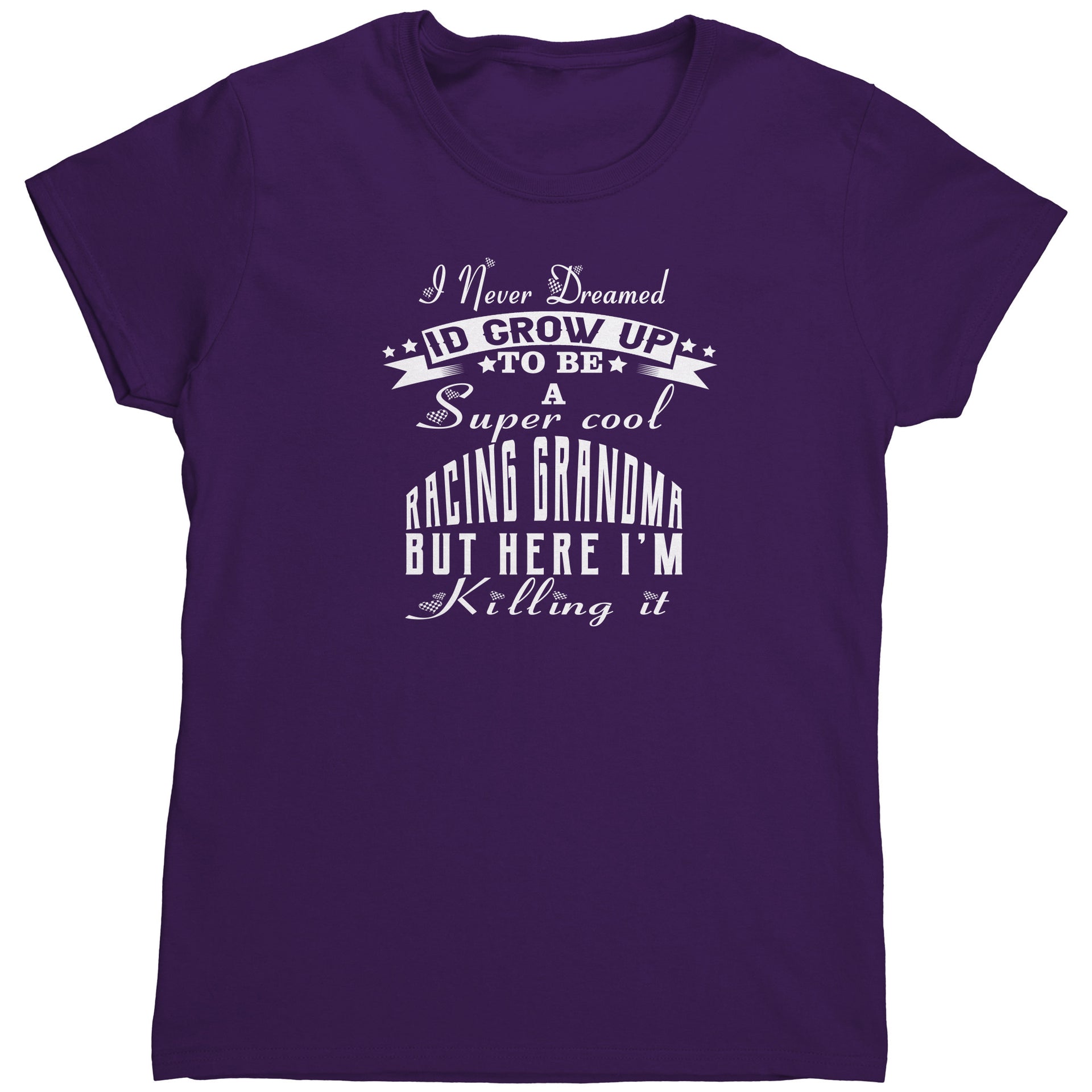 racing grandma t-shirts