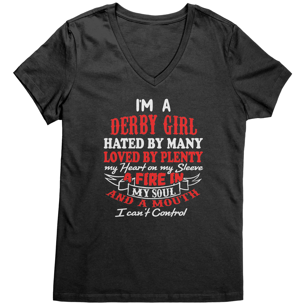 derby girl t-shirts