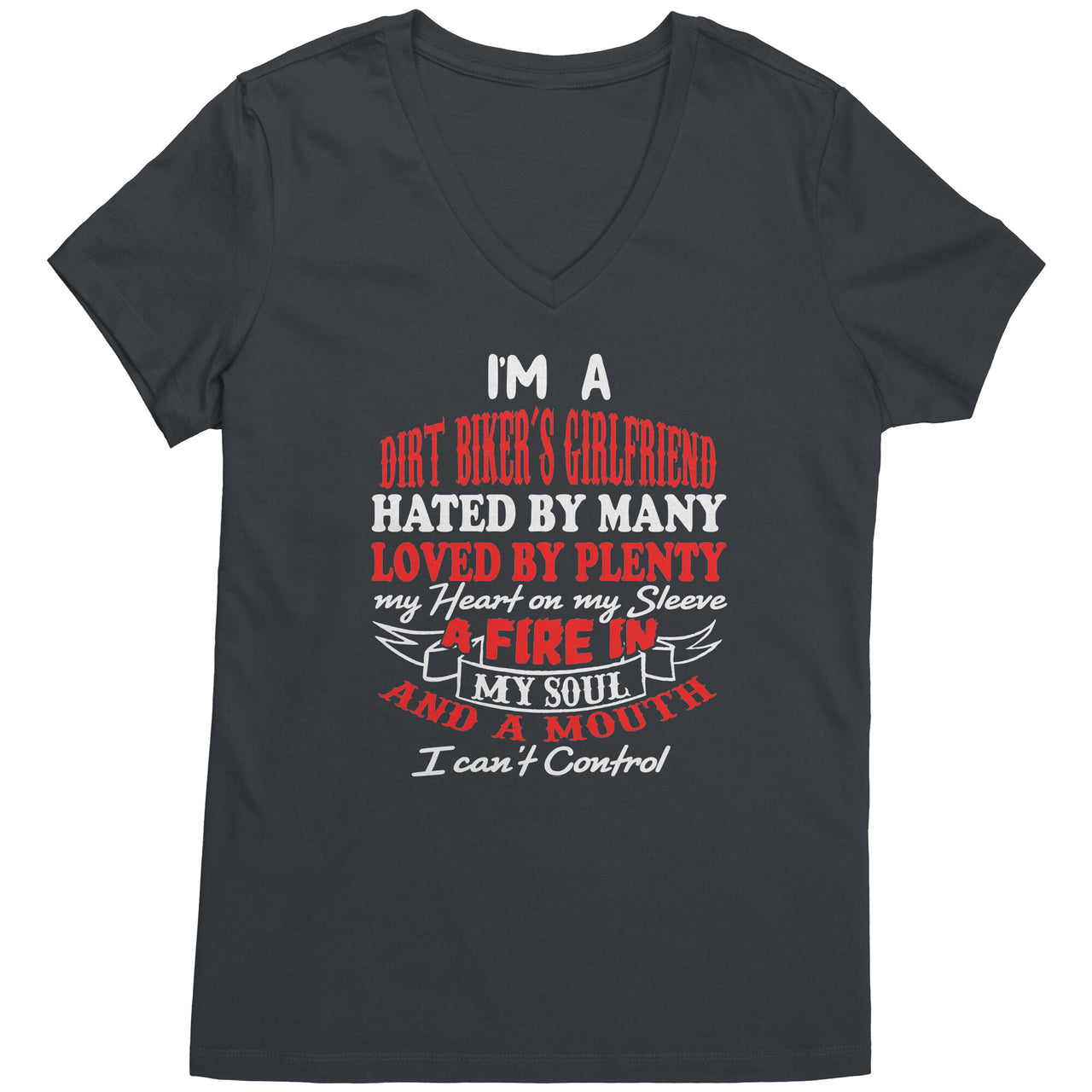 Dirt Biker's Girlfriend t-shirts