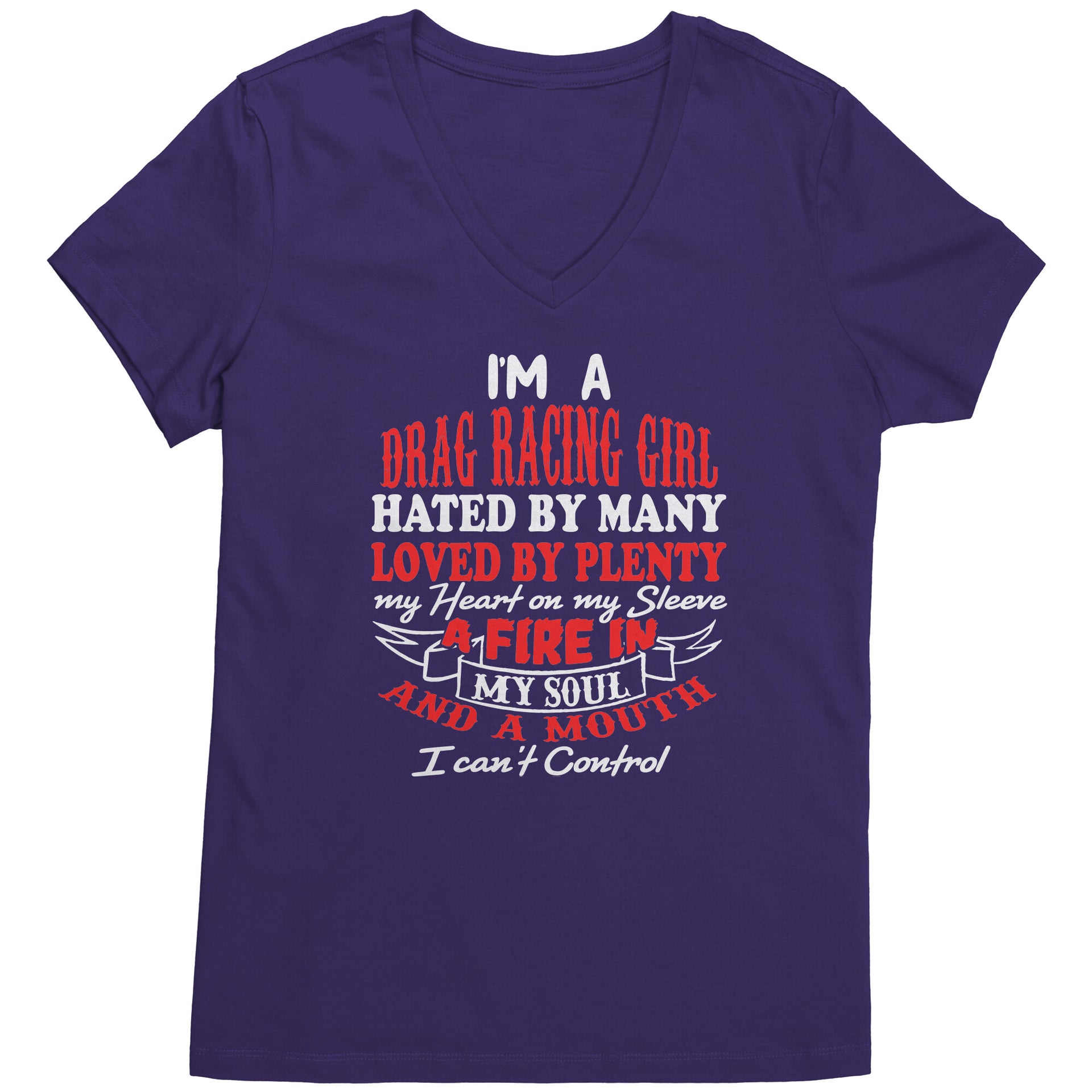 drag racing girl t-shirts