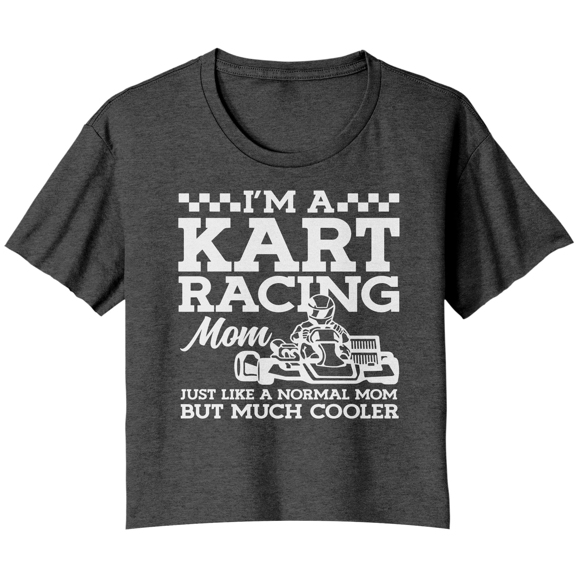 kart racing mom t-shirts
