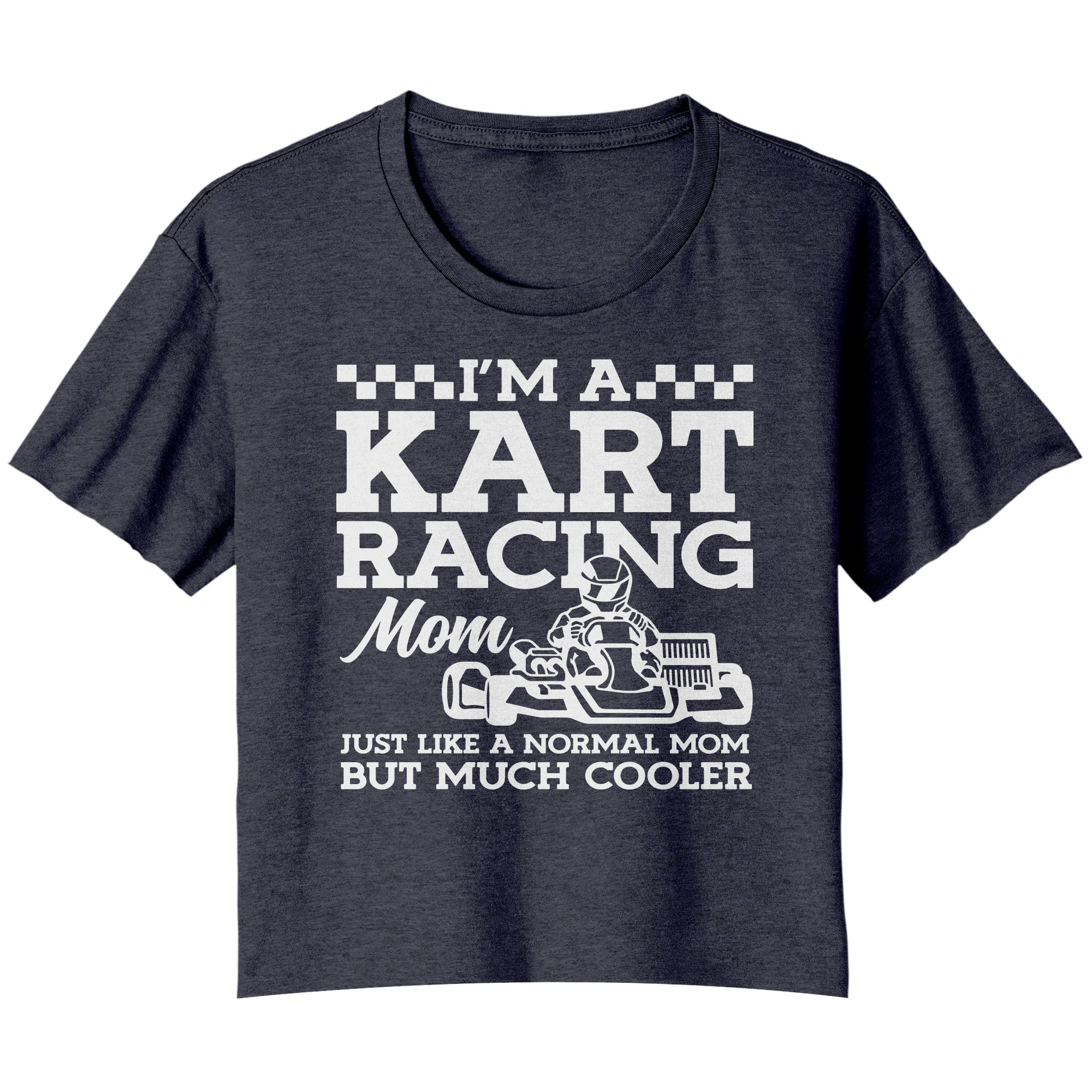 kart racing mom t-shirts