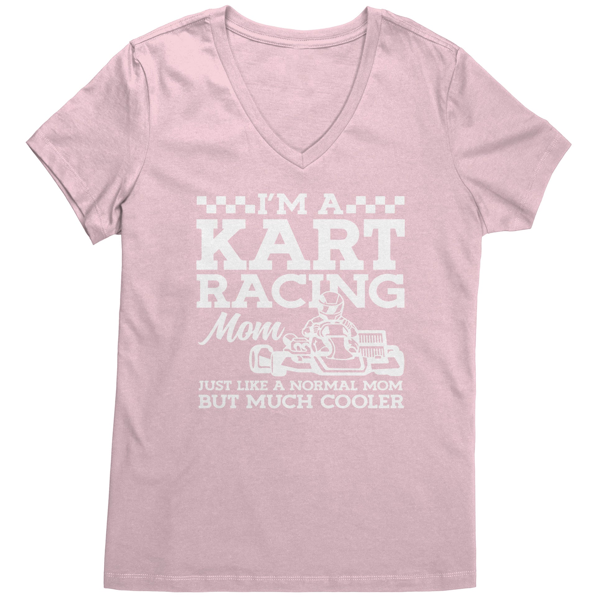 kart racing mom t-shirts