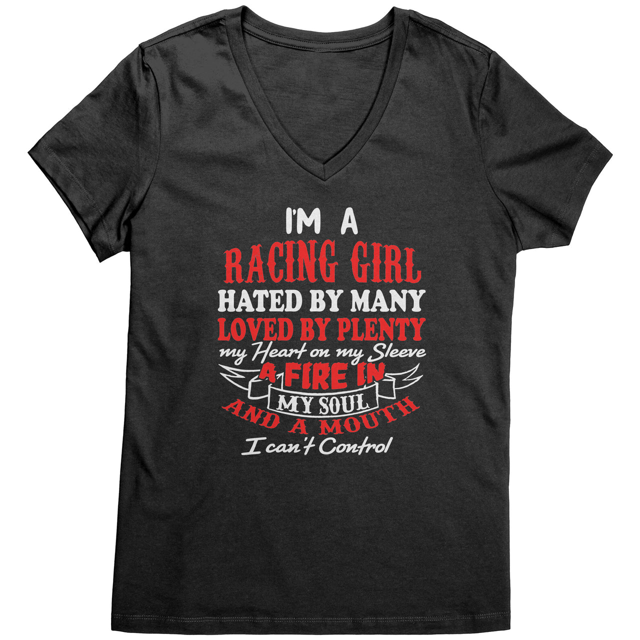 racing girl t-shirts