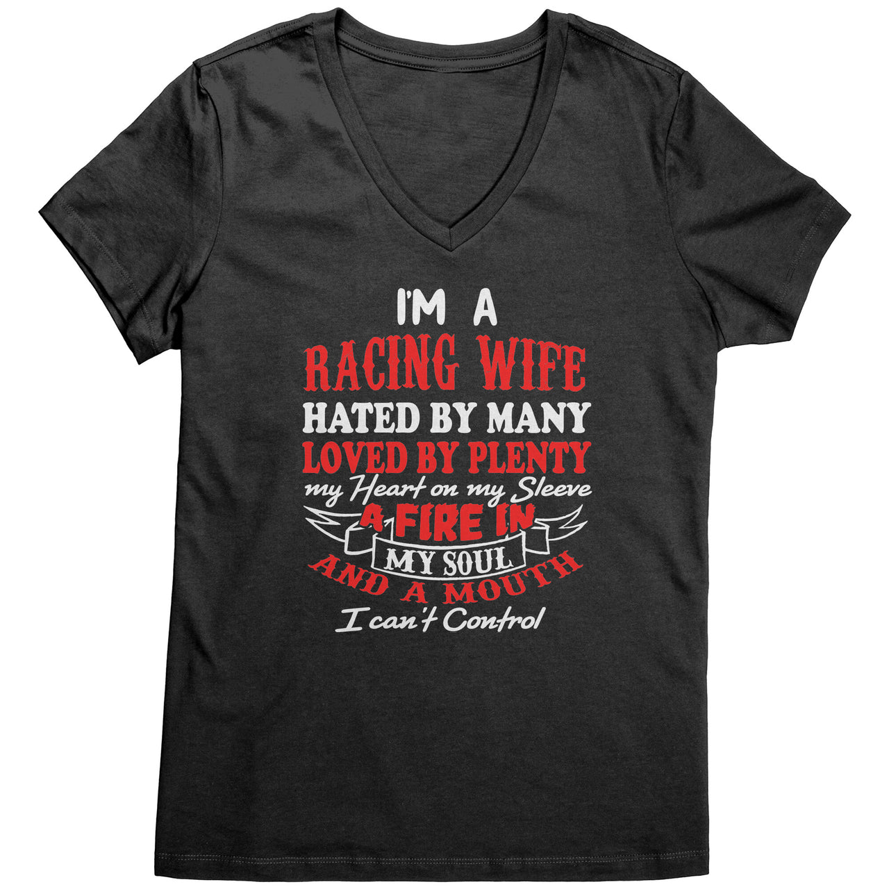 racing wife t-shirts