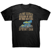 I'm Not Always Kicking Up Dirt Sprint Car T-Shirts