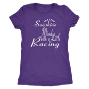 racing women's t-shirts