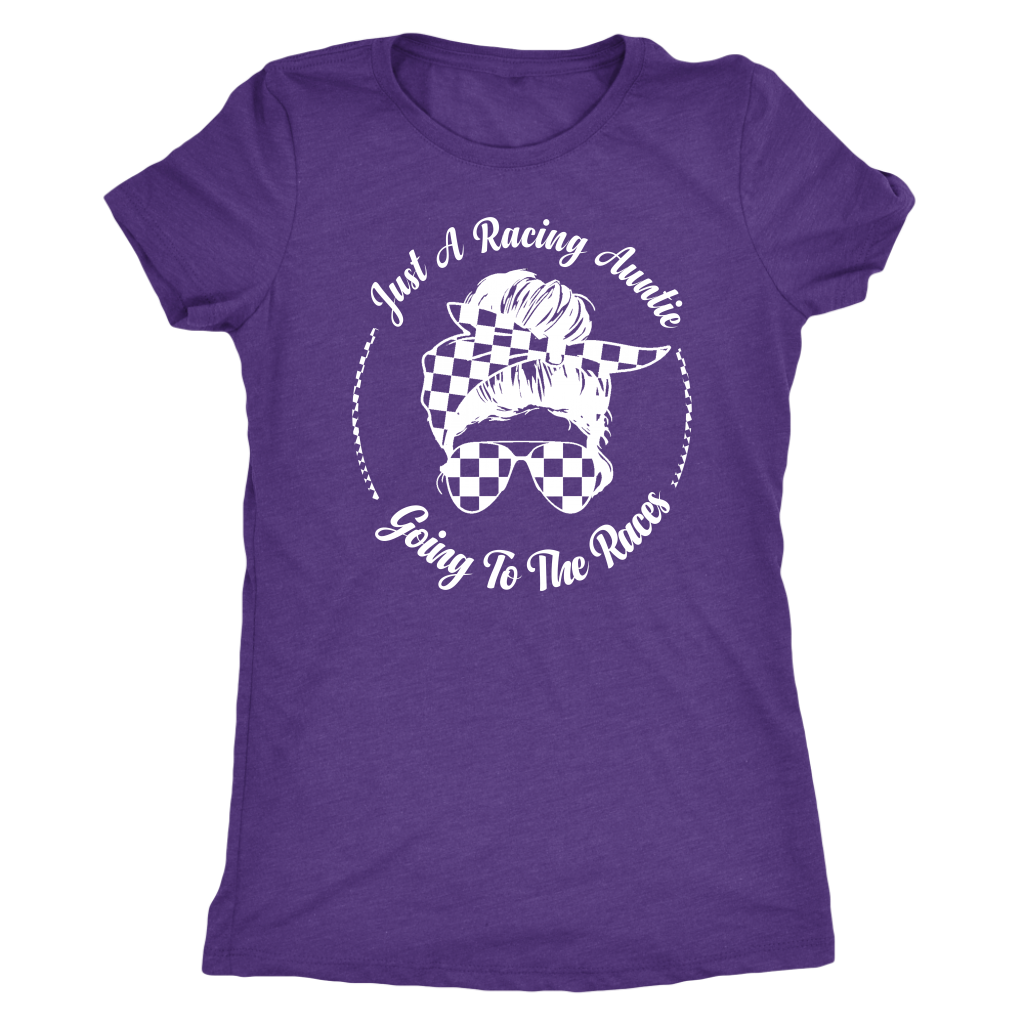 racing auntie t shirts