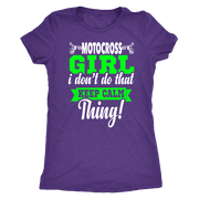 motocross girl t-shirts