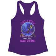 drag racing women's tank tops