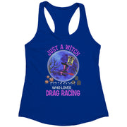 drag racing women's tank tops