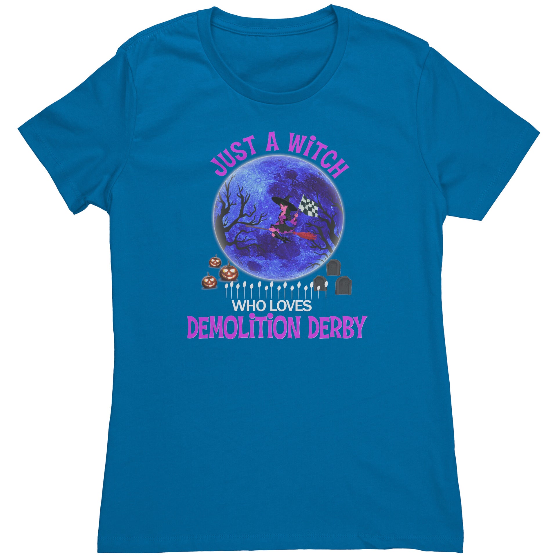 demolition derby halloween t-shirts