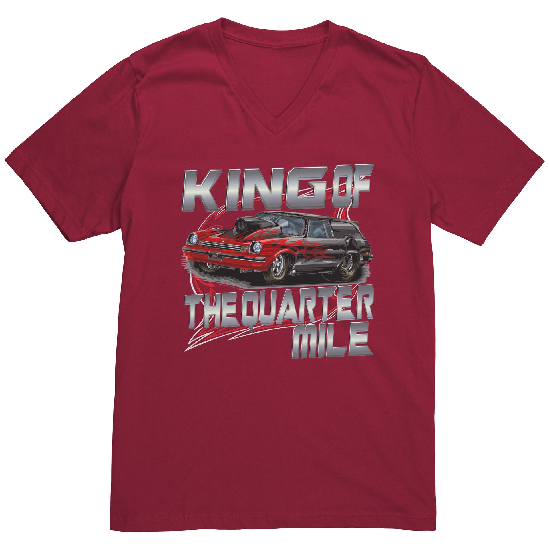 Drag Racing Wagon men's T-Shirts