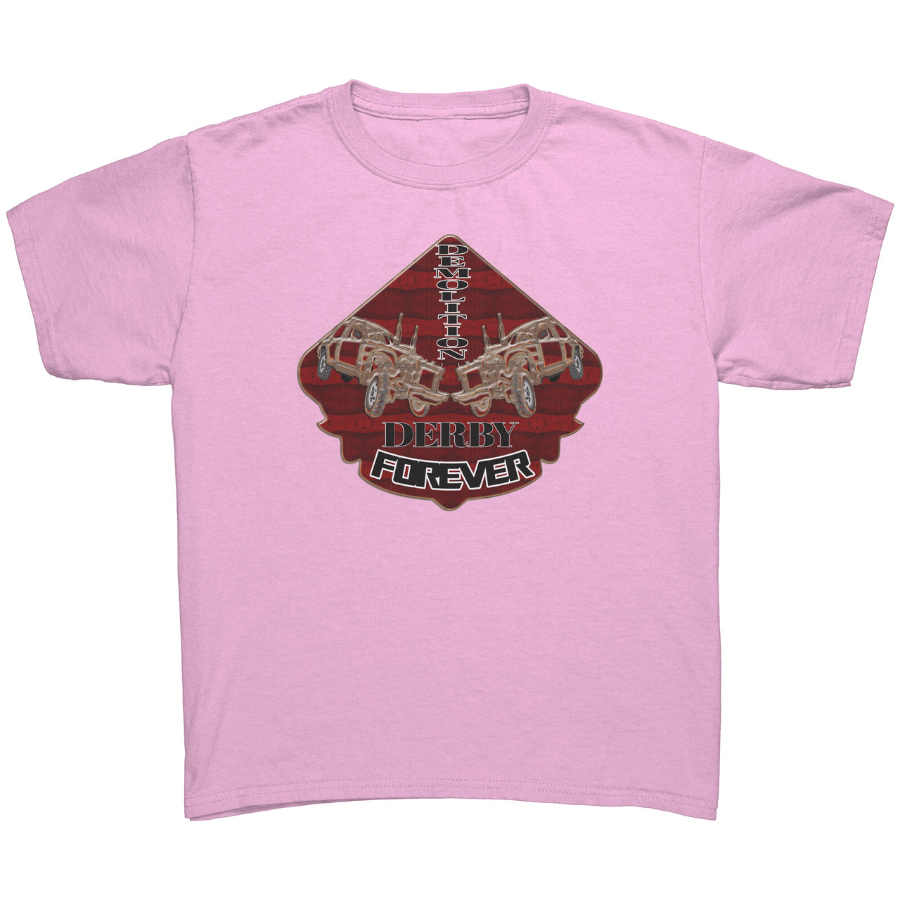 Demolition Derby Forever Youth T-shirts/Hoodies
