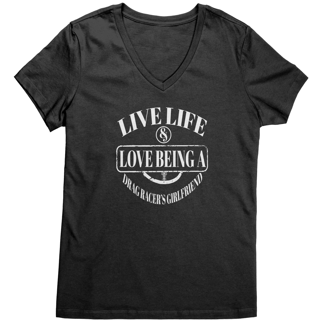 Drag Racer's Girlfriend T-Shirts