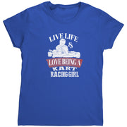 kart racing girl t-shirts