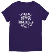 Racing aunt t-shirts