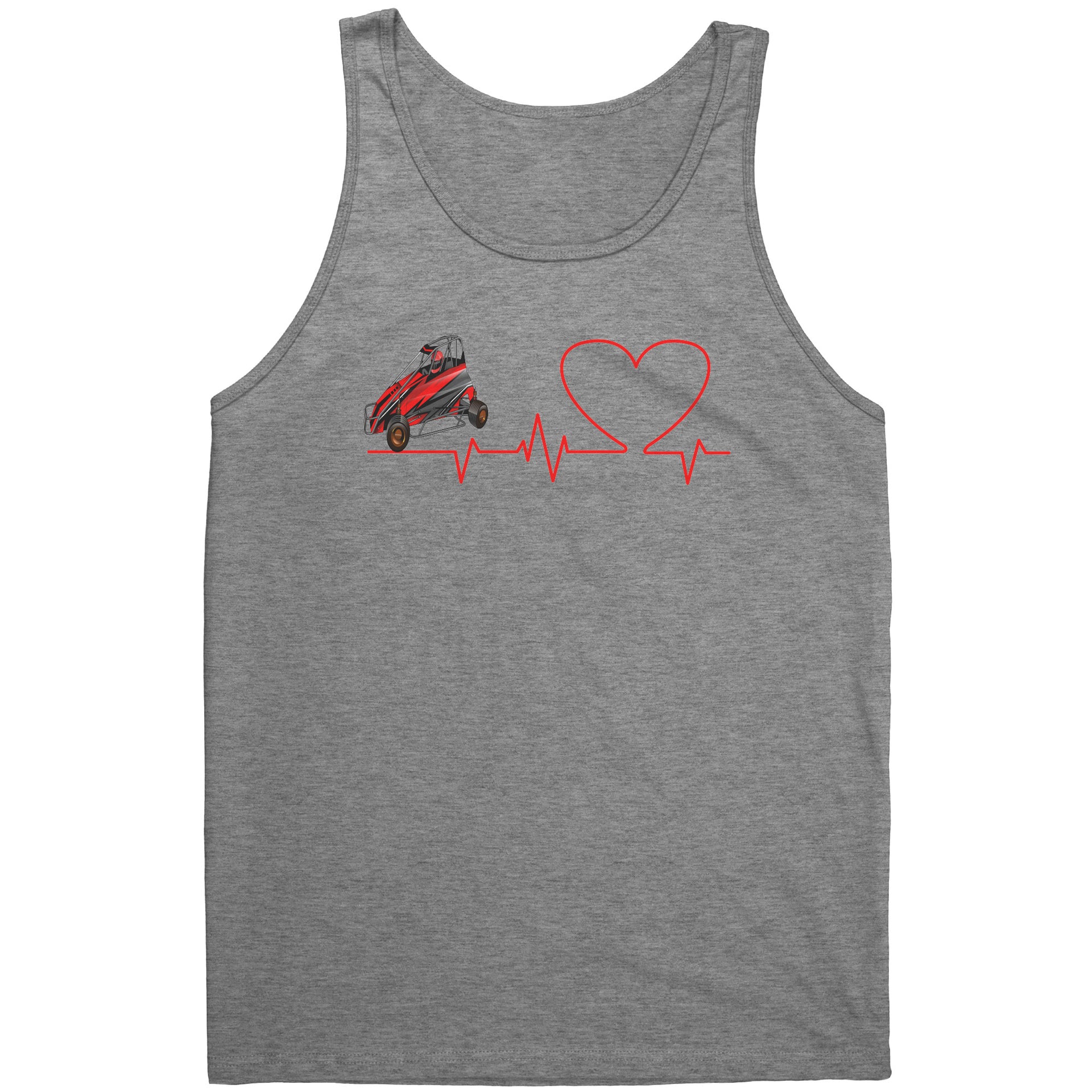 Midget Car Heartbeat T-Shirts