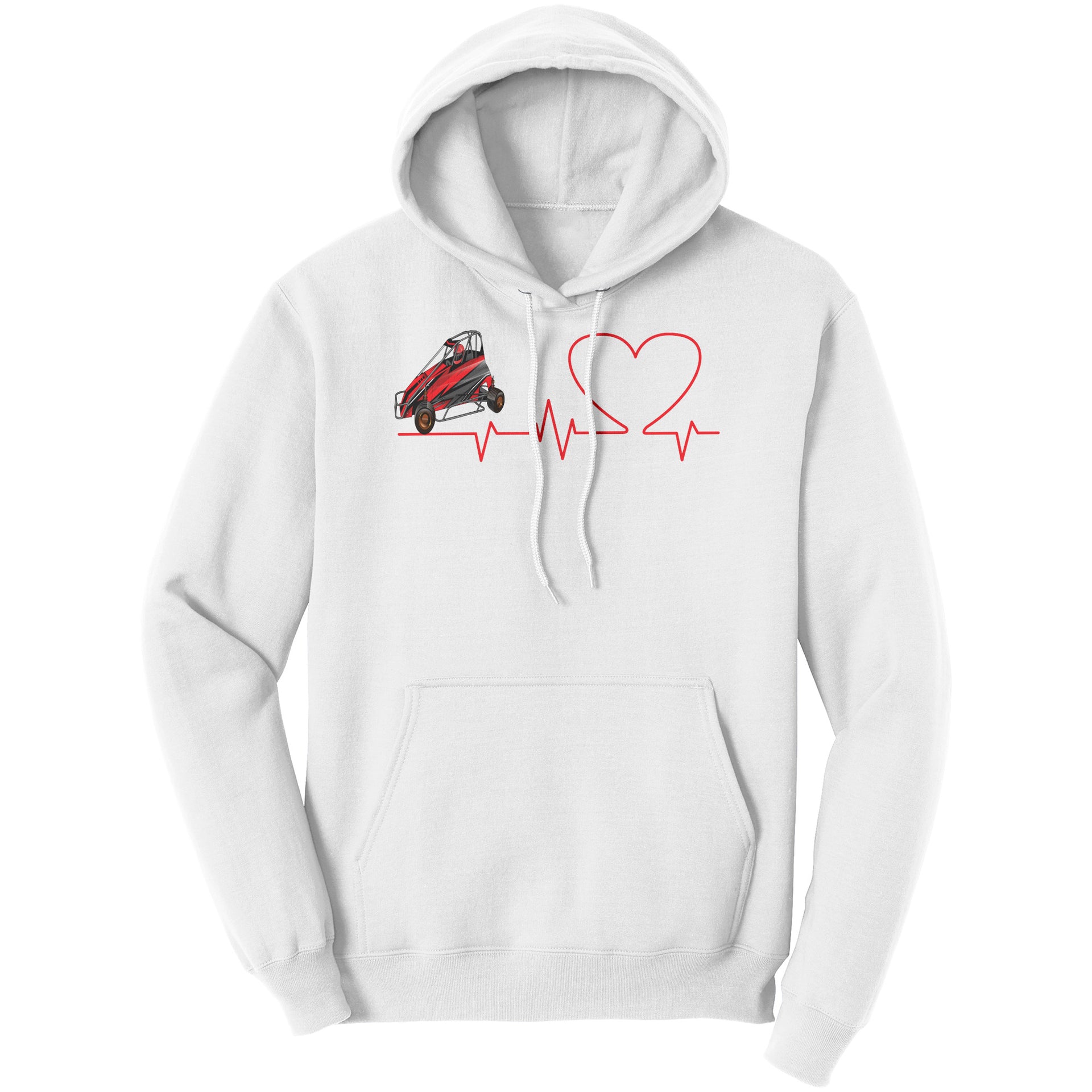 Midget Car Heartbeat T-Shirts