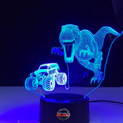 Monster Truck 3D Led Lamp