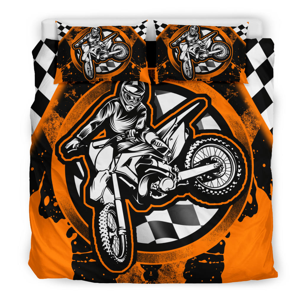 Dirt Bike Racing Bedding Set