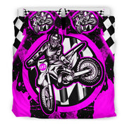 Motocross_Bedding_Set_Pink_Custom_Number_RIIMB