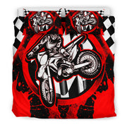Dirt Bike Racing Bedding Set 