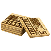 Motocross USA Bamboo Coaster